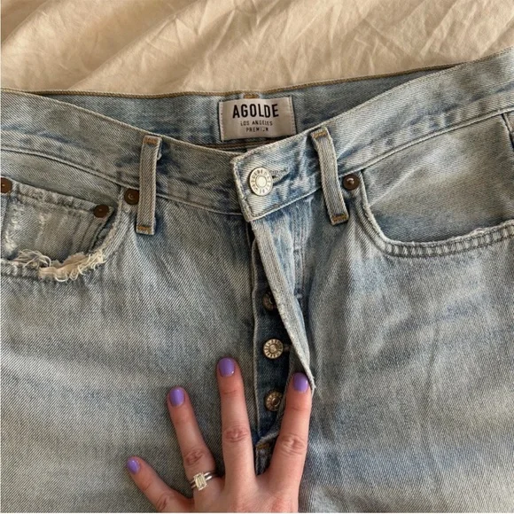 Agolde Riley High Rise Jean - Picture 3 of 6